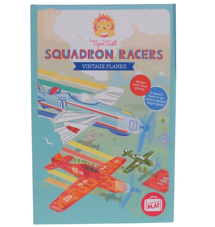 Knutselen & Tekenen Tiger Tribe  | Knutselset Vliegtuigen - Squadron Racers